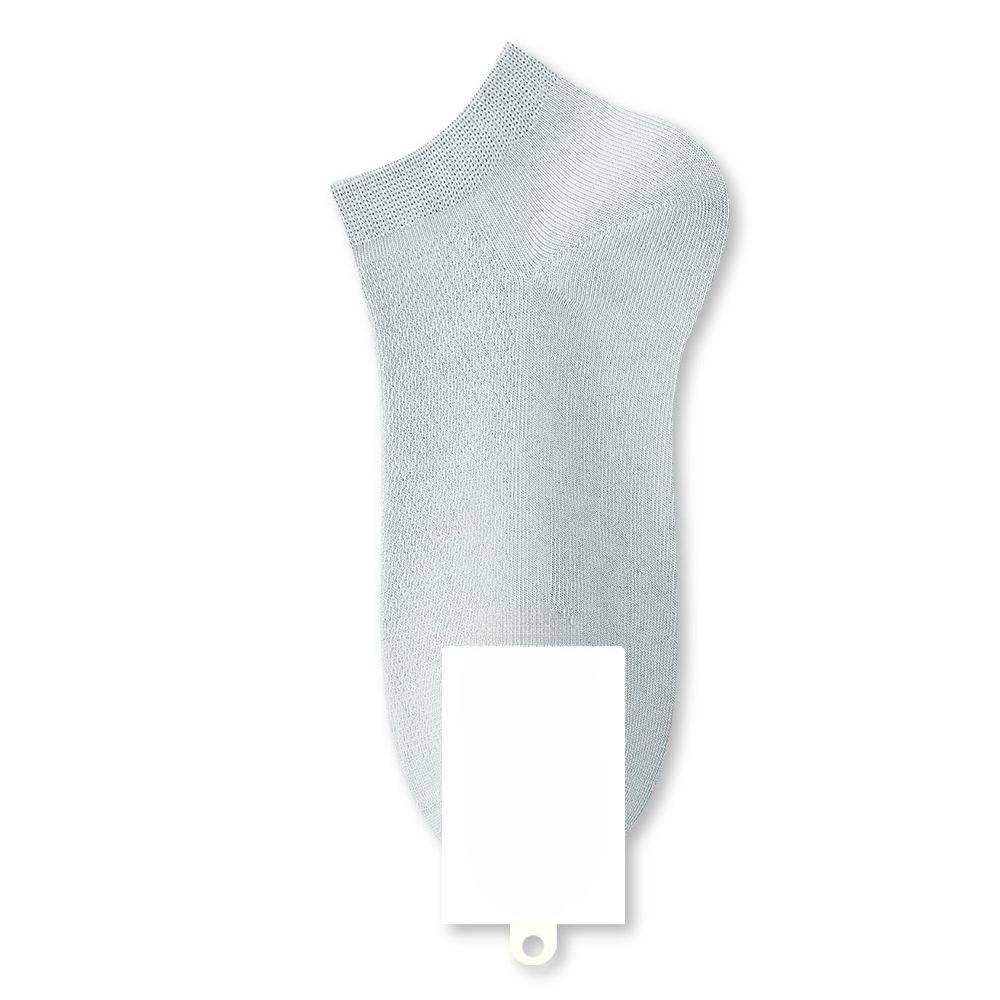 Female Summer Leisure Pure Cotton Mesh Sweat Absorption Boneless Antibacterial Not Off Heel Socks