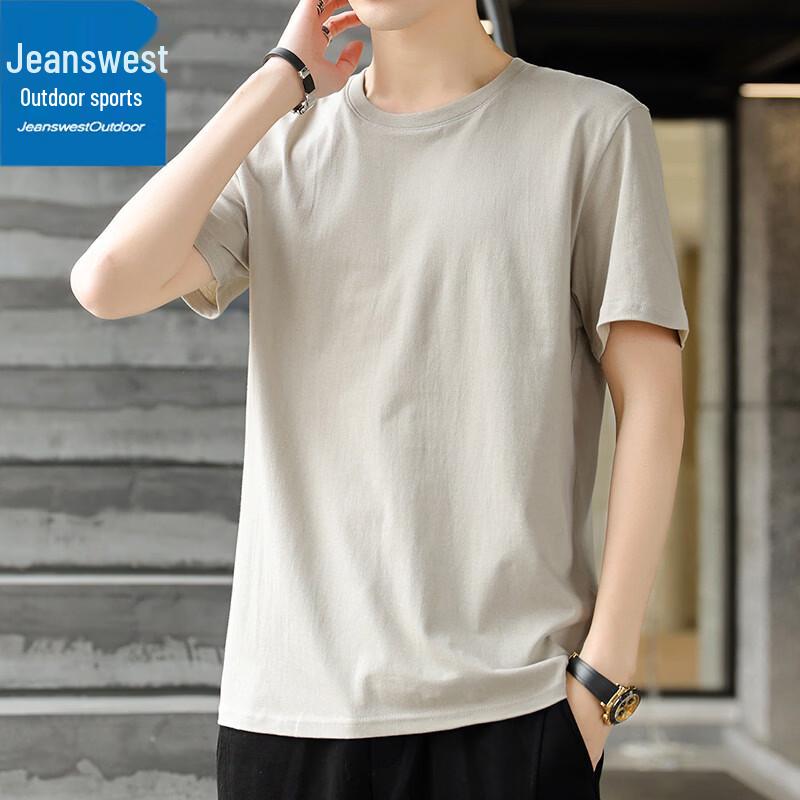 Jeanswest Men's Pure Cotton Outdoor Sports T-Shirt