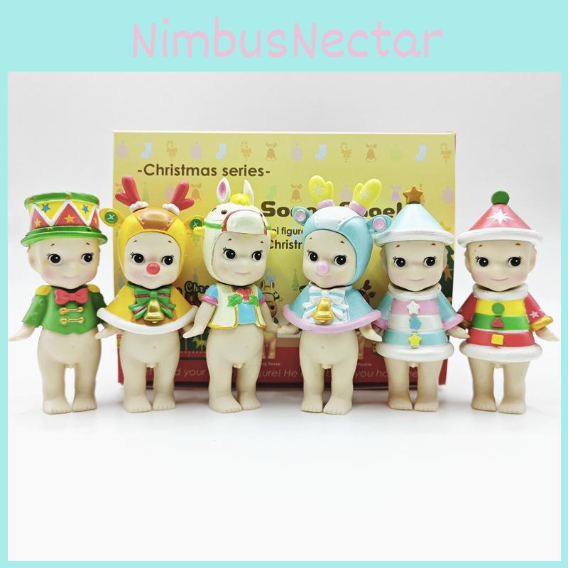 Christmas Series Unicorn Reindeer Blind Box Collectible Figures With Abs For Holiday Gifts