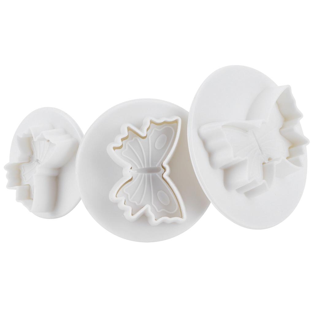 10Set Cake Decorating Mold ButterflyPattern Spring Mold Biscuits Cutter Kitchen Supply