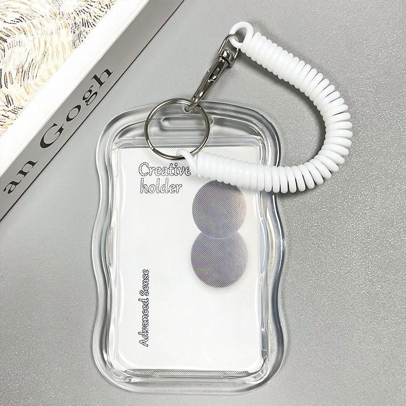 Transparent Bus Pass & Campus ID Card Holder