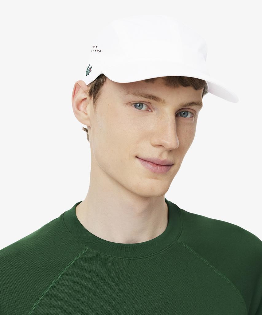 LACOSTE Men'S Diamond Taffeta Tennis Performance Cap Rk9955-56G 001