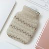 Mini Silicone Hot Water Bottle 300ml With Soft Cover Support Microwave Water Bottle Water Bag For Winter Use