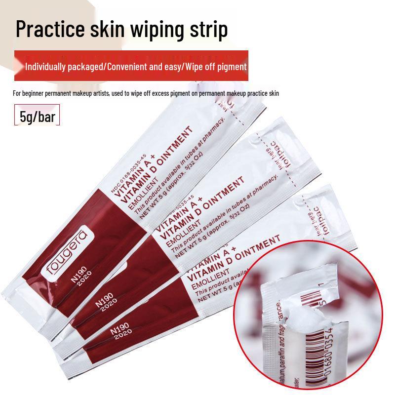 

Набор для ухода за татуировкой-вышивкой: Салфетки, Кофейные полоски для ремонта и Вазелиновый крем