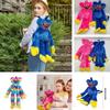 Poppy Playtime Plush Backpack Cute Cartoon Stuffed Toy School Bag For Kids