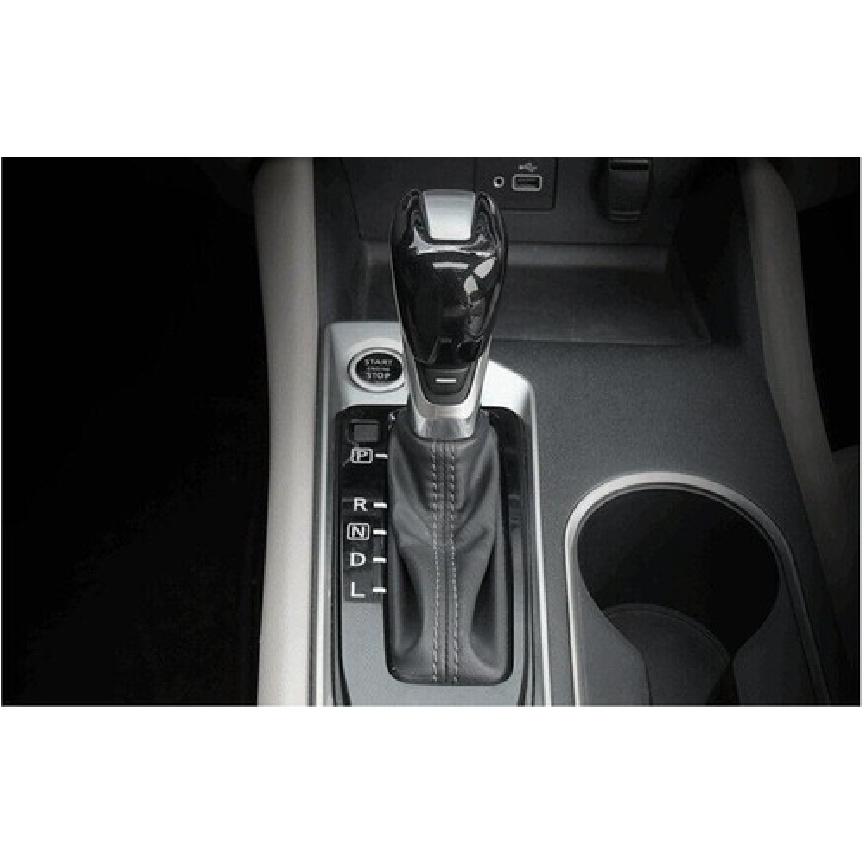 Fit For Nissan Altima - Piano Black Central Console Gear Shift Knob Trim