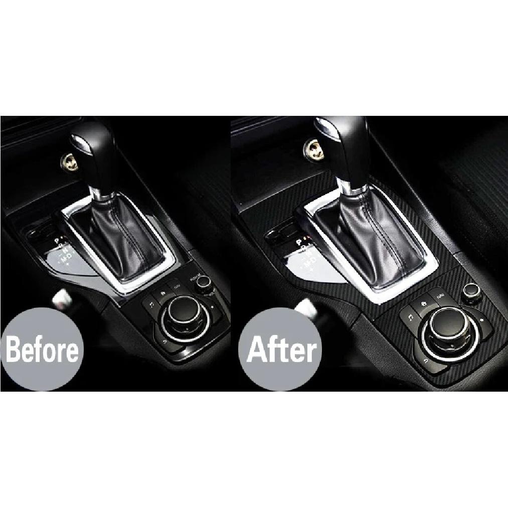 Accessoires de style de voiture Autocollants décoratifs de panneau de vitesse pour Mazda 3 Axela