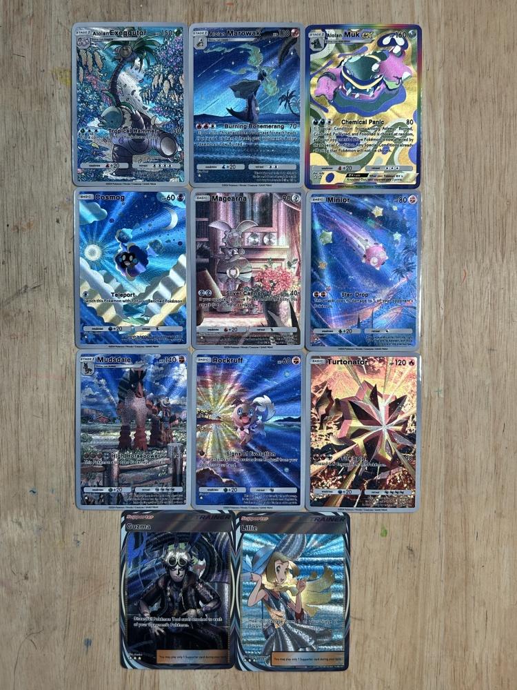 Pokemon Pocket Ptcg Eevee Pikachu ACG Diy Self Control Collect Signature Trading Flash Card Anime Cartoon Present