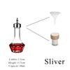 Cocktail Bitters Bottles With Cap Vintage Glass With Stainless Steel Caps Kitchen Seasoning Tools Bar Bartender Accessories