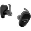 Sony True Wireless Earphones Bluetooth Separate Left and Right 2020 360 Reality Audio Black Noise-Canceling WF-SP800N Compatible, Headphones,