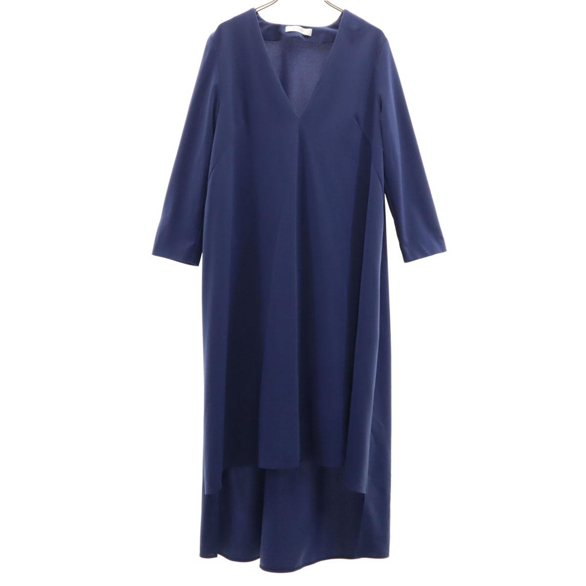 

ADORE made in Japan Long sleeve Long dress 38 Navy system Women Used