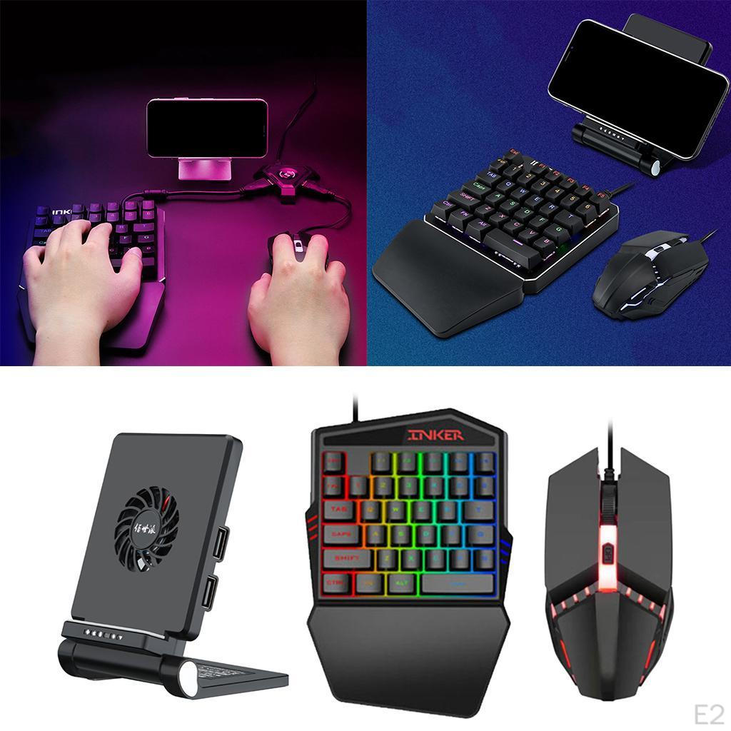 Gaming Keyboard Set Laptop Stand