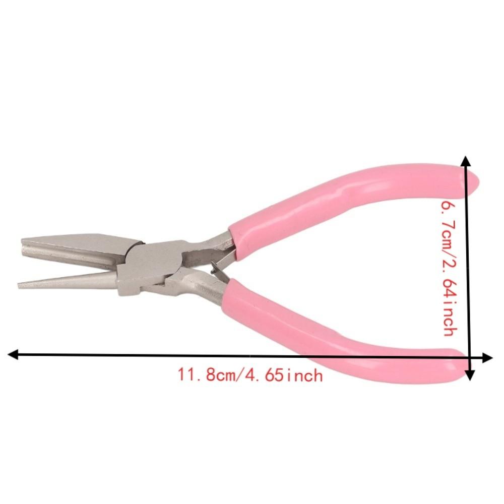 2pcs Concave Jaws Wire Winding Pliers Jewelry Making Pliers Wire Bending & Looping