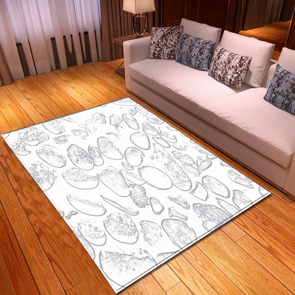 Marble Living Room Carpet Bedroom Dining Room Floor Mat Dimensions