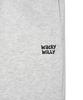 WACKY WILLY Signature Sweat Semi-Wide Pants Light Grey