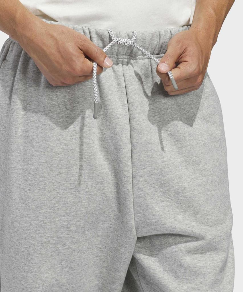 ADIDAS Basketball Fleece Joggers - Medium Gray Header / Kb7551