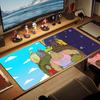 The Big Lez Show Large Size Mouse Pad Large Gaming Table Cushion Non-slip Laptop Tablet Big Mousepad XXL Mat Mini PC Playmat With Lock edge