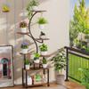 Flower Stand on Wheels Metal Stand Loft Plant Shelf 160 [Kwietnik19]