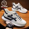 New men's shoes sports versatile dad shoes running breathable real popcorn casual shoes