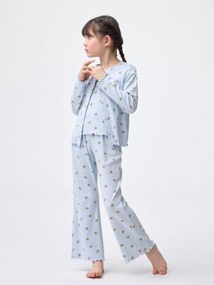 3-teiliges Mädchen-Loungewear-Set Bär