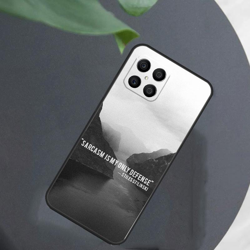 Teen Wolf Citaten Voor Honor Magic 5 6 7 8 Pro Hoesje Voor Honor 400 200 50 70 Lite X8c X8b X9a X9b X9c X9d Win RT