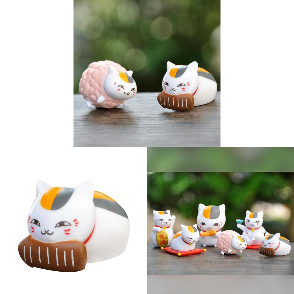 Natsume's Book Of Friends Cat Teacher Figure Pvc Creative Collectibles For Anime Fans