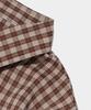 CARGOBROS FOR WOMAN Mare Crop Check Shirt (Brown)