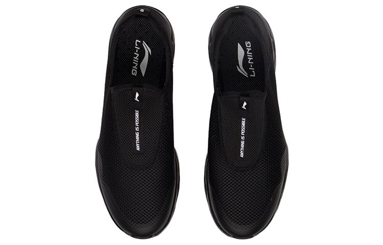 Li Ning Low top Sports Casual Shoes Men's Black AGCR361-51