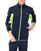 [Gopune] Men's Tracksuit Set Top & Bottom Sportswear Training Running Jogging Pants Outdoor Loungewear Casual Wear Green 2XL