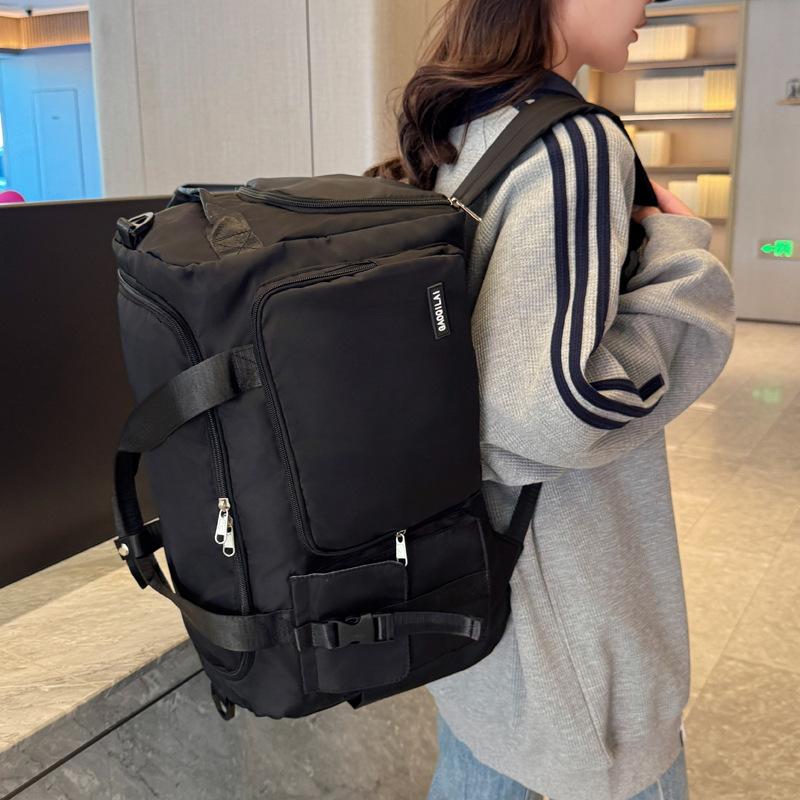 Women's Multi-functional Travel Bag Large Capacity Dry and Wet Separation Lightweight To Be Produced and Stored Luggage Bag Cover Pull Rod Gym Bag