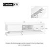 TV Media Cabinet, White High-Gloss TV Cabinet with LED Light, 2 Drawers, App Control, Anti-Tilt Design, for 60-Inch TV