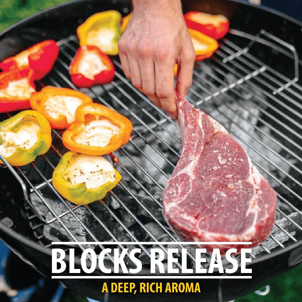 Bourbon Barrel Wood Chunks Smoker Chips Unique Flavor Eco-Friendly Grilling BBQ Enhancer Made from Kentucky White Oak 2 Lbs