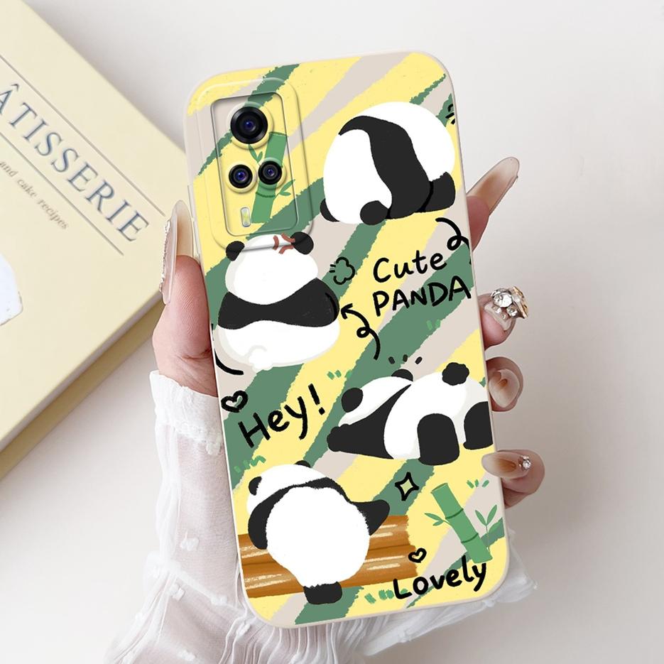 For Vivo Y31 Case Vivo Y51 2020 V2030 Cute Dog Cartoon Phone Case For Vivo Y53s 4G VivoY33 V2057 Vivo Y31 Y51 Soft Covers Fundas