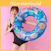 Eco-friendly Pvc Children's Inflatable Swim Ring With Shell Design For Swimming Activities