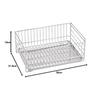PEARL METAL Mini Stainless Steel Draining Basket, At Aqua, HB-3938, Silver