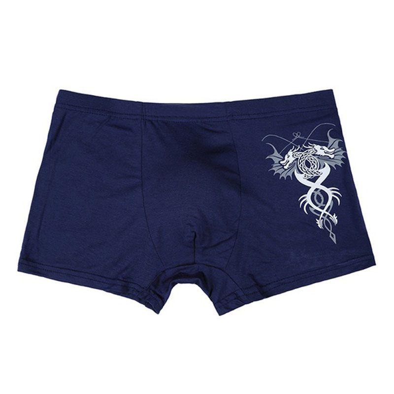 Premium Mens Boxer Homme Mid-waist Cueca Underwear For Comfort And Breathability