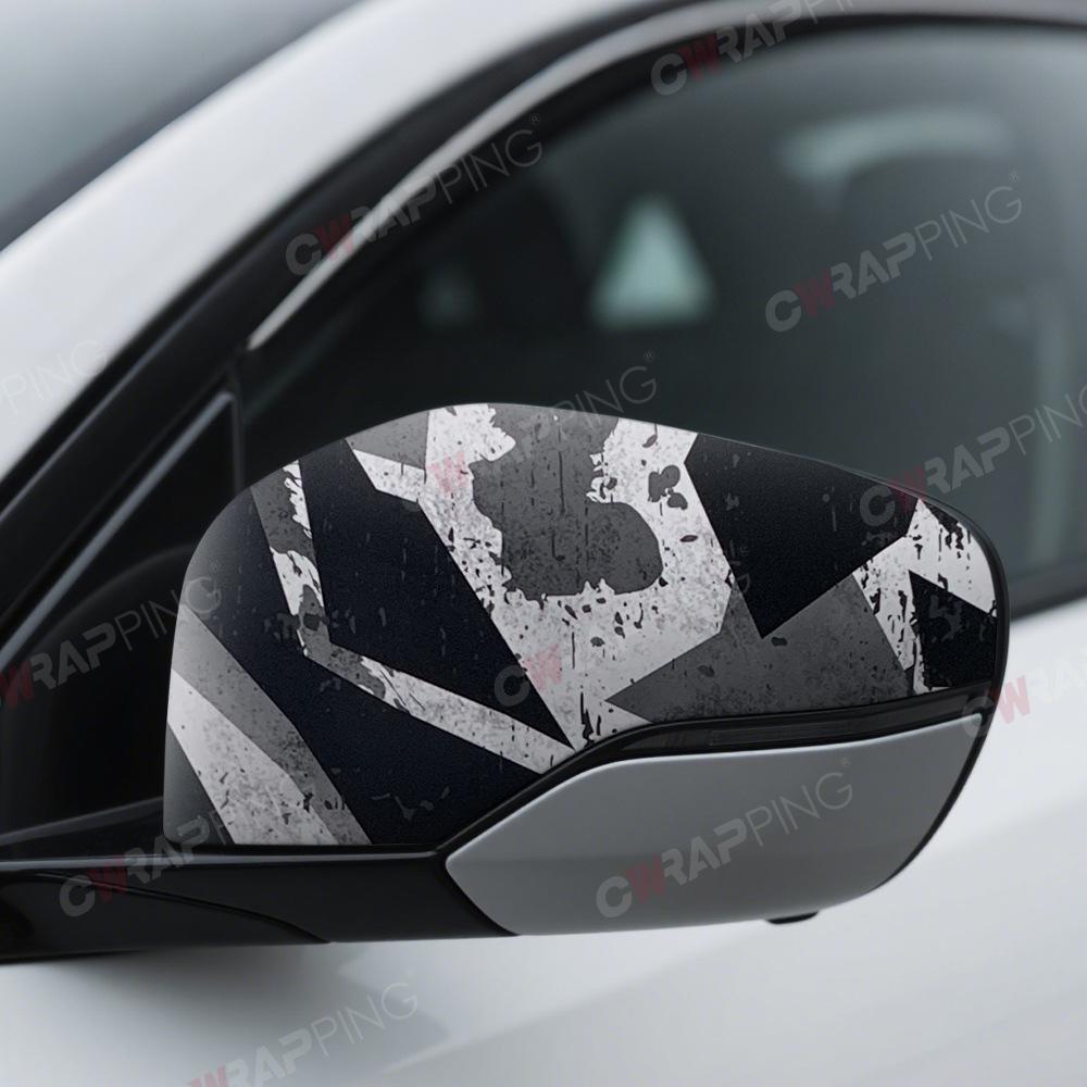 Self-Adhesive Geometric Camo Sticker for Motorcycle and Car Paint Modifications