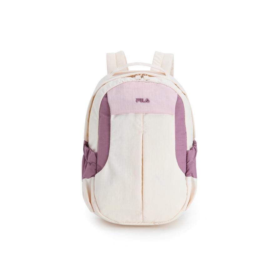 FILA Explore Mini Backpack Brand Logo Color Block Design Casual Sports Outdoor Versatile Fabric Backpack Women backpack Baby-Pink A53U547131FLP Baby Pink