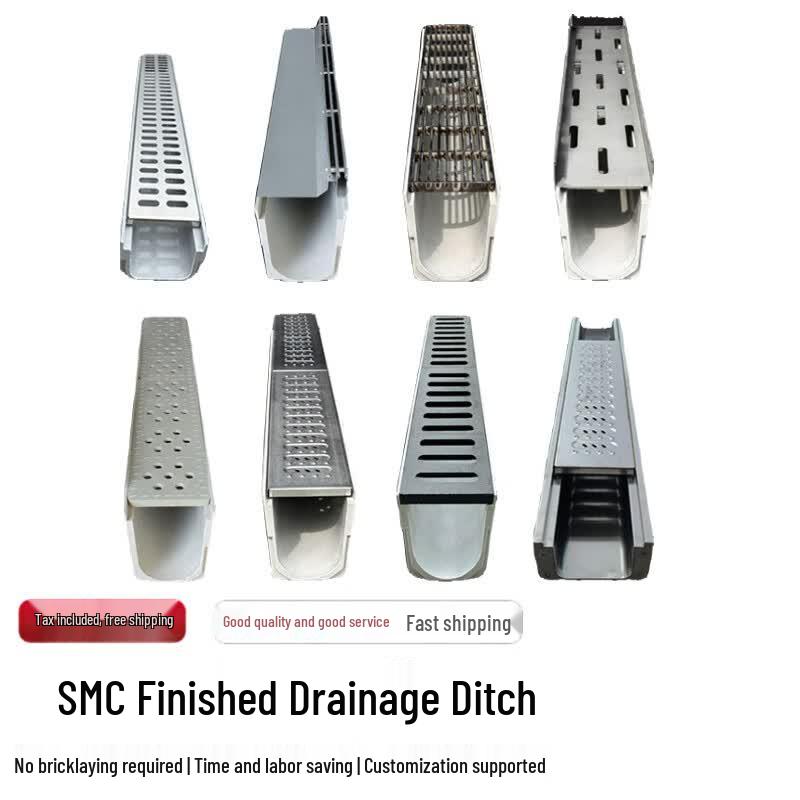 Resin U-Channel Drainage Ditch