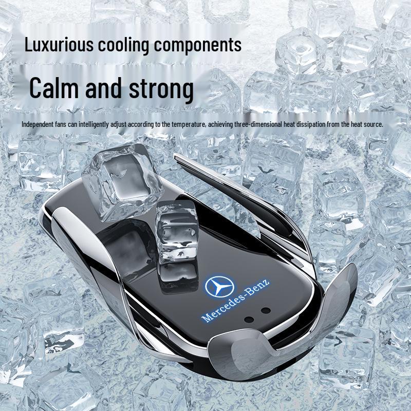 Bezdrátový držák telefonu s rychlým nabíjením Mercedes-Benz pro třídu C/třídu R/třídu S/třídu E/GLK/třídu B