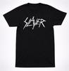 Slayer Barbed Wire Logo Black T-Shirt Thrash Metal Heavy Music Graphic Tee