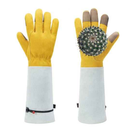 Lange Gartenschutzhandschuhe Arbeitsschutzhandschuhe Stichfeste Verlängerte Handschuhe Schützt die Handgelenke