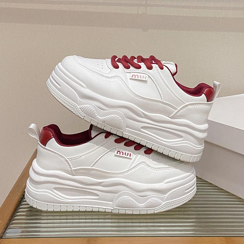 Little White Shoes Women's Spring New Women's Shoes Casual Sports Versatile Board Shoes