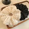 Elegant French Lace Wide Scrunchie Hair Band For Women Girls Hair Tied Band Head Rope Sweet Hair Ornament  Hair Accessory