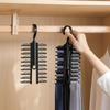 Adjustable Tie Storage Rack 360 Degree Rotating Household Men's Tie Shelf Belt Silk Scarf Holder Cabinet Organizer Hangers Rack