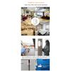 Smart Life App Smart Door Open/closed Detectors Wifi Window Sensor Independent Magnetic Smart Door Sensor Alexa Tuya App Control