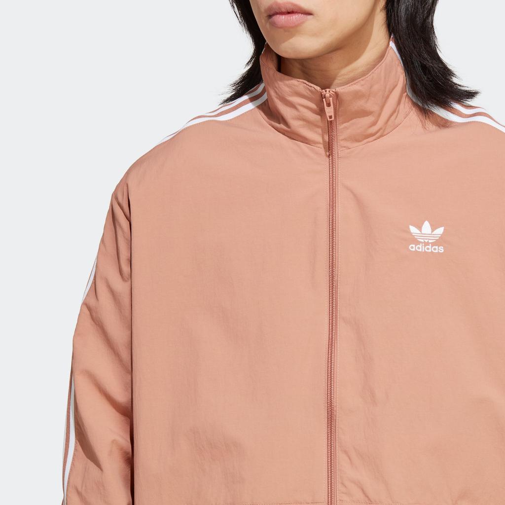 Adidas Originals Adicolor Classics Track Jacket With Stand Collar And Zip Men Jackets Sand-Brown IA6358