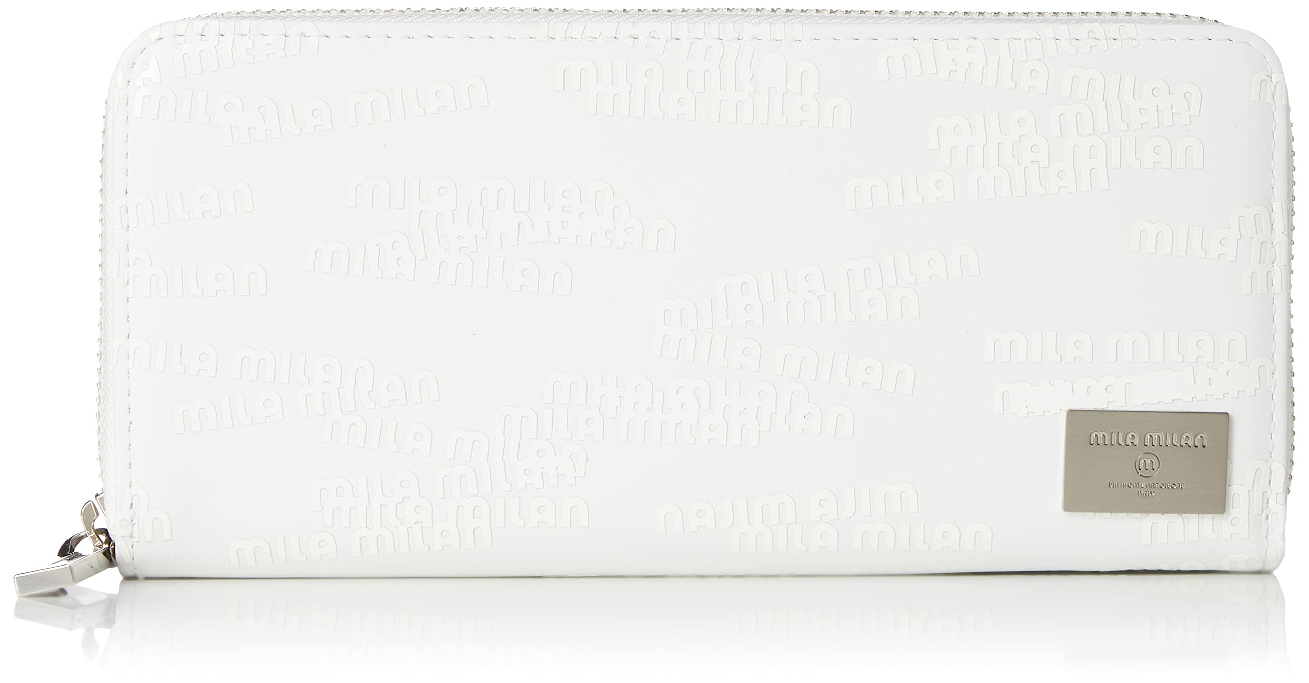 

Round zipper long wallet Porta accessory Shiro [Mira Milan]