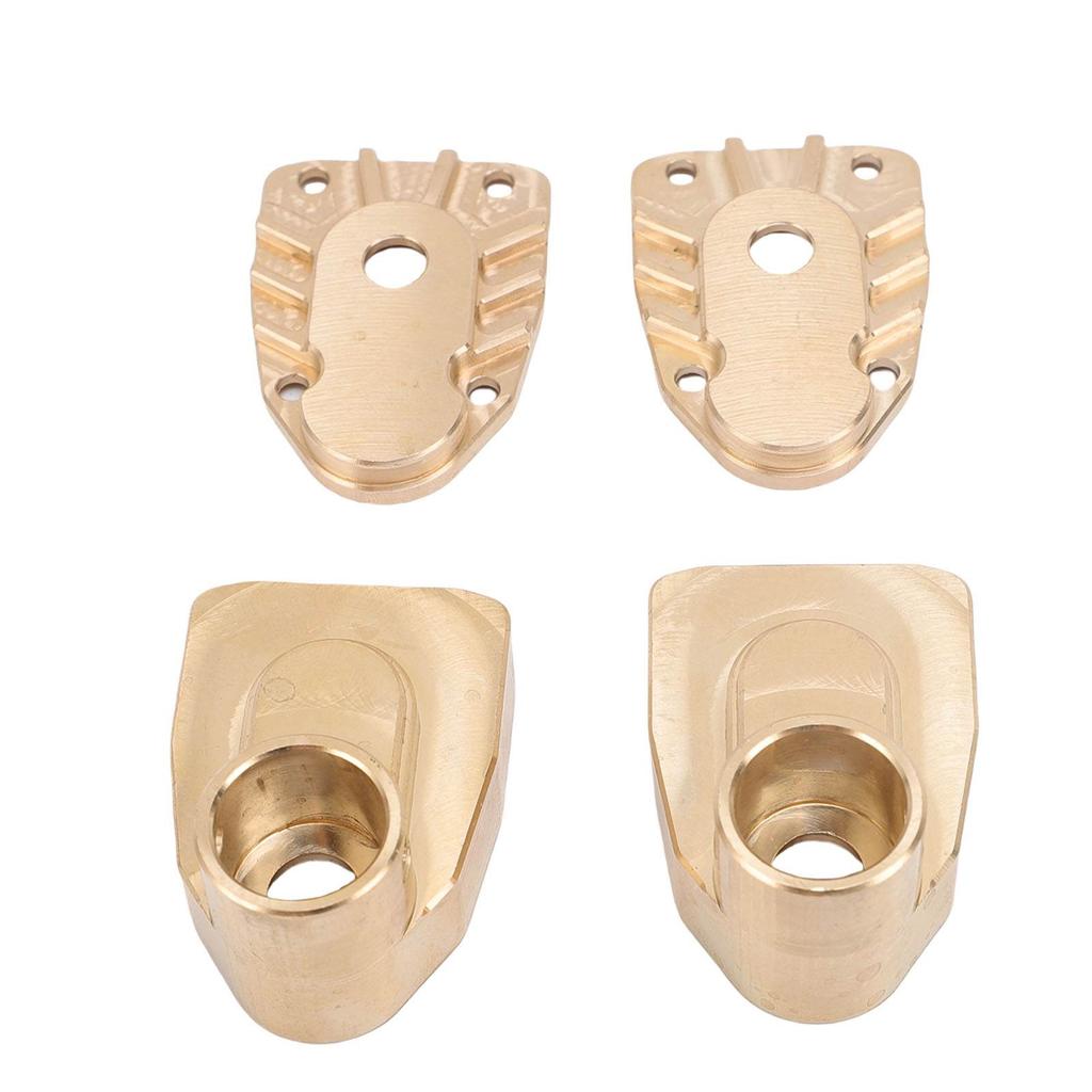 1 Pair RC Rear Axle Seat Fit for AXIAL AXP8 Gilamon 1 8 Car Replacement Set Brass