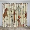Ethnic African Woman Window Window Drapes Living Space Bedroom Space Kitchen Area Curtain For Children Drapes Window Treatment